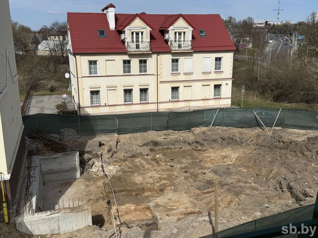 Гародня, раскоп