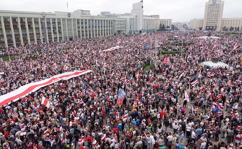 Пратэсты на плошчы